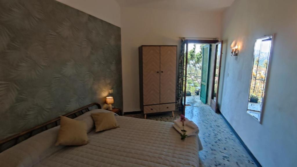 Postel nebo postele na pokoji v ubytování Hotel Golfo Azzurro