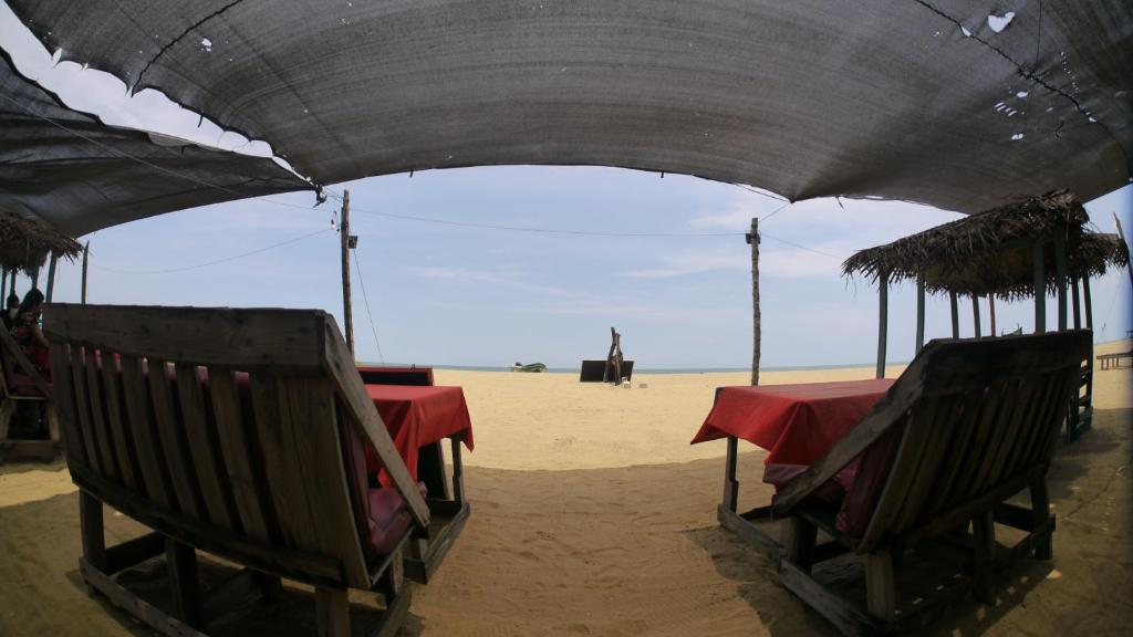 Γενική θέα στη θάλασσα ή θέα στη θάλασσα από  αυτό το bed & breakfast