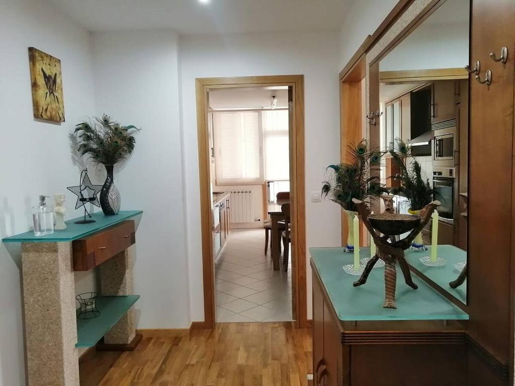Kuchyň nebo kuchyňský kout v ubytování Apartamentos Vila Verde