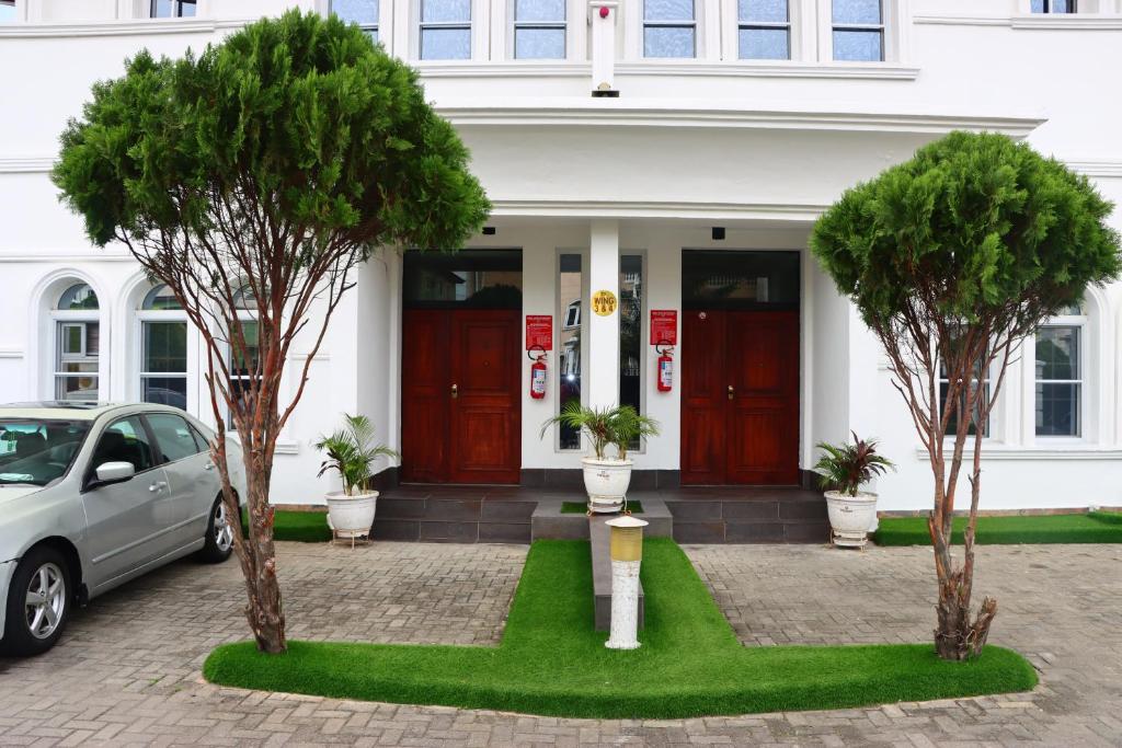 Budova, kde se hotel nachází