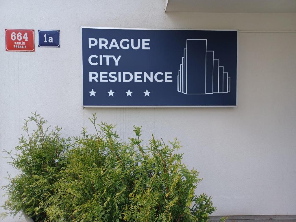 Certifikát, hodnocení, plakát nebo jiný dokument vystavený v ubytování Prague City Residence