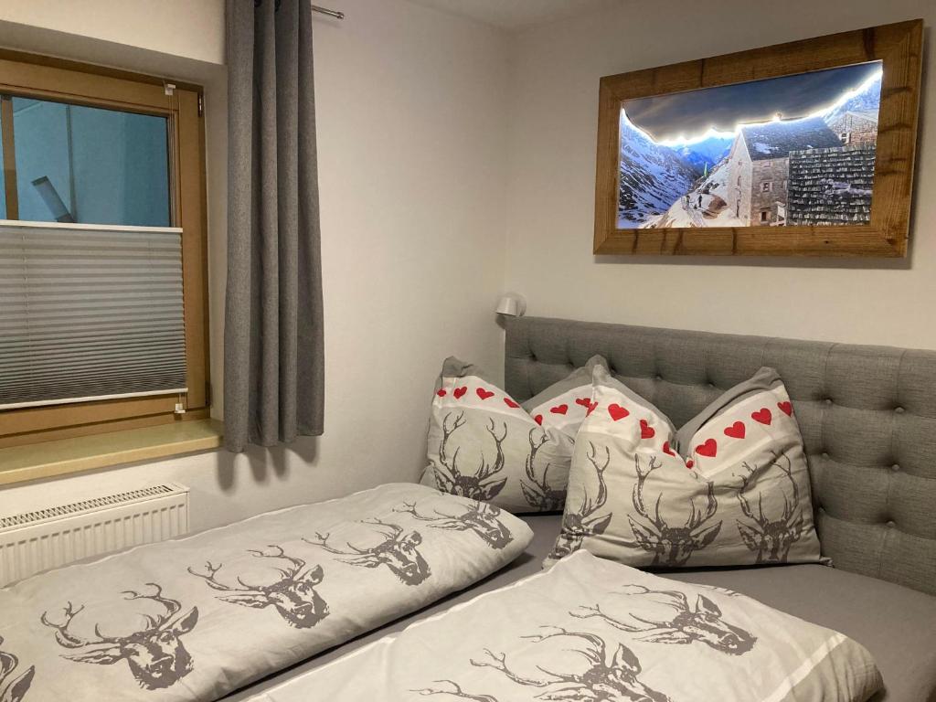 Postel nebo postele na pokoji v ubytování Appartement Stefanie