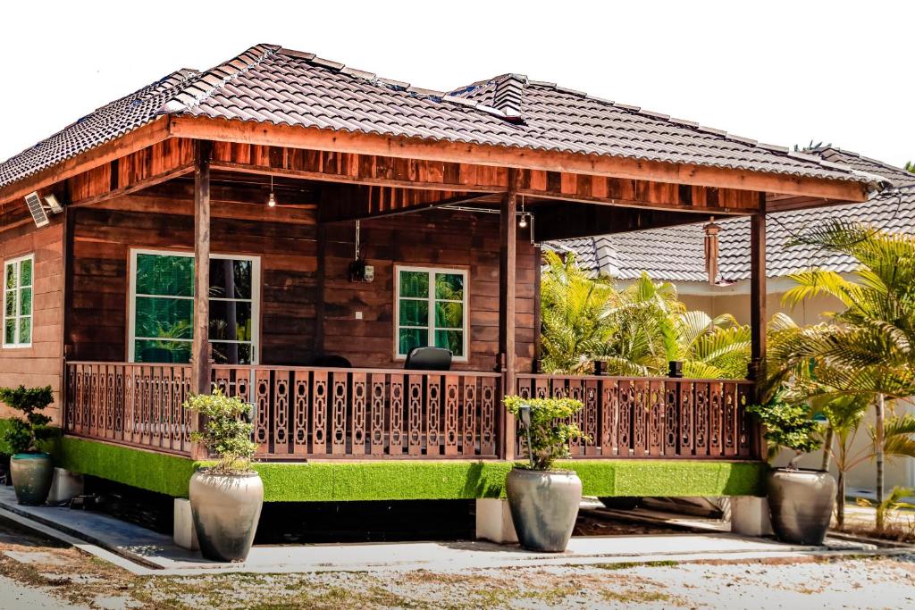 Zahrada ubytování As Sufi Villa