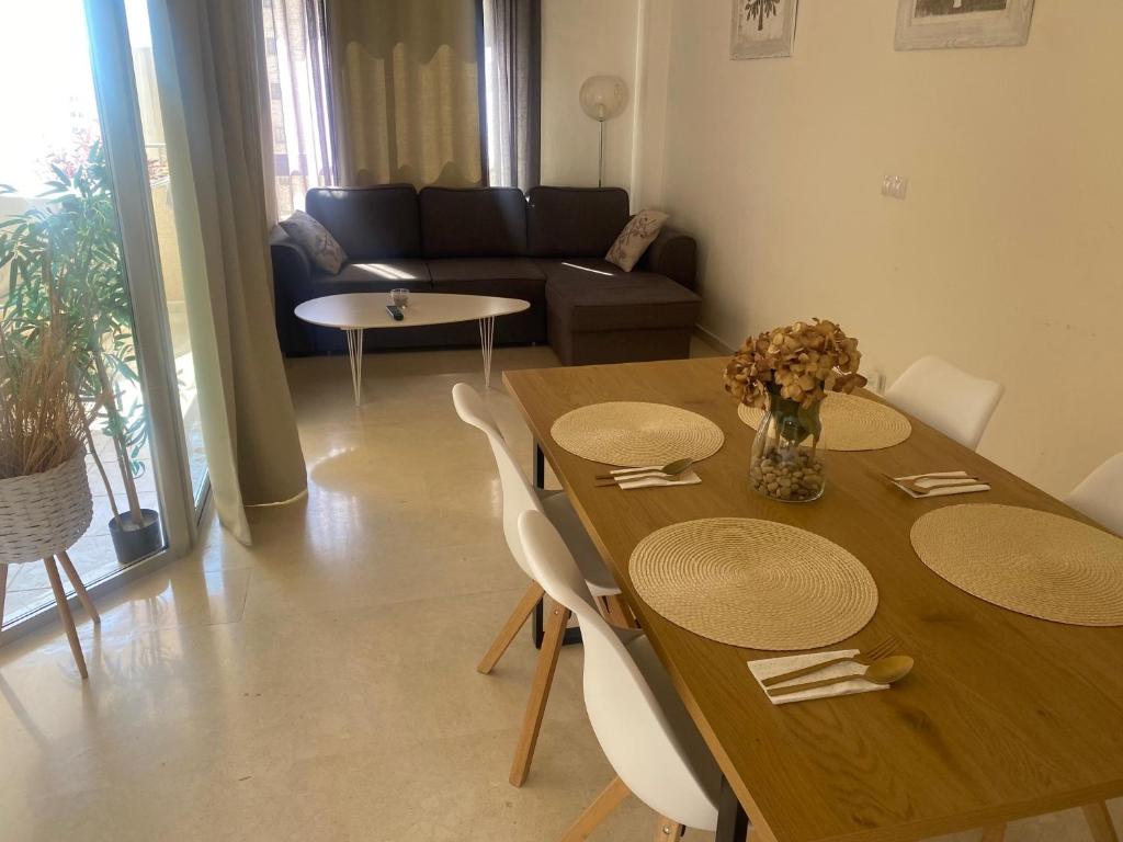 Posezení v ubytování Apartamento Alcotan