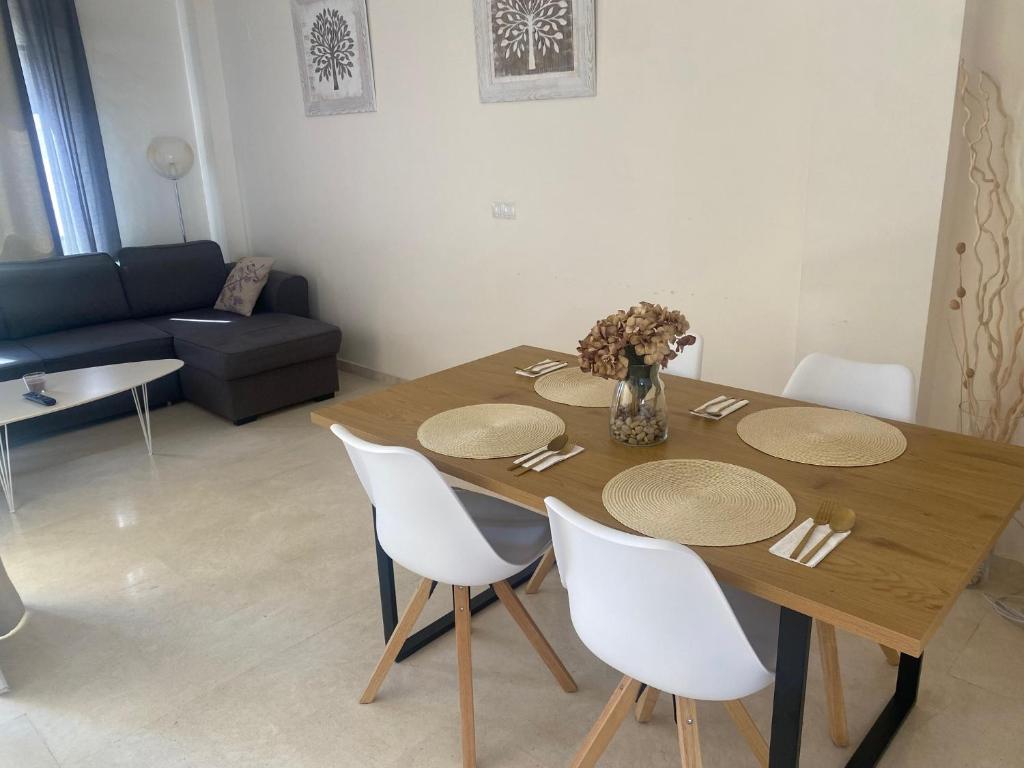 Posezení v ubytování Apartamento Alcotan