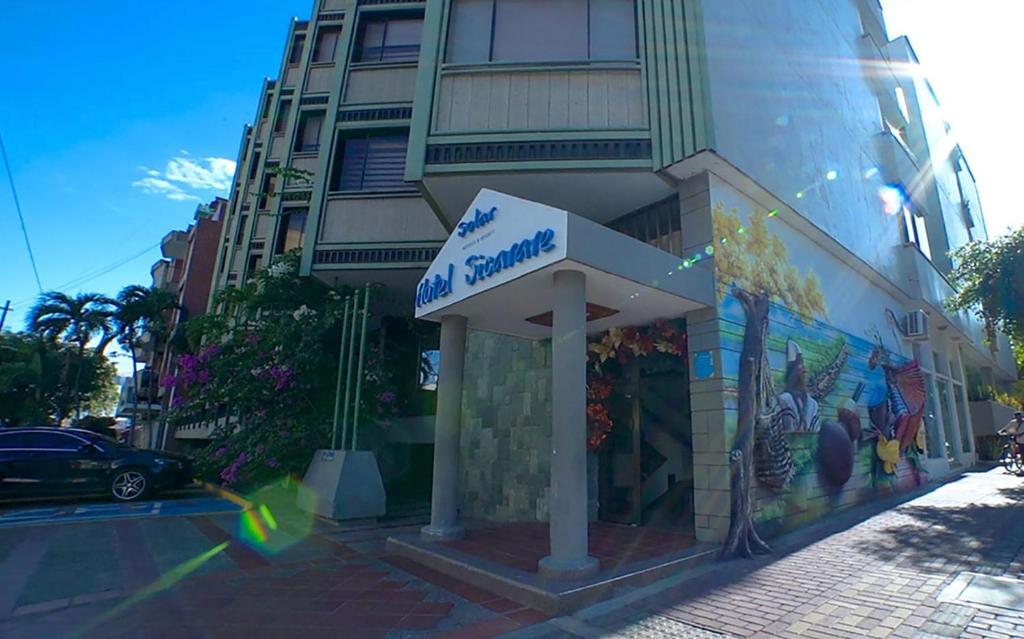 Budova, kde se hotel nachází