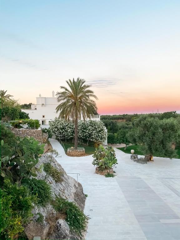 Zahrada ubytování Masseria Alchimia