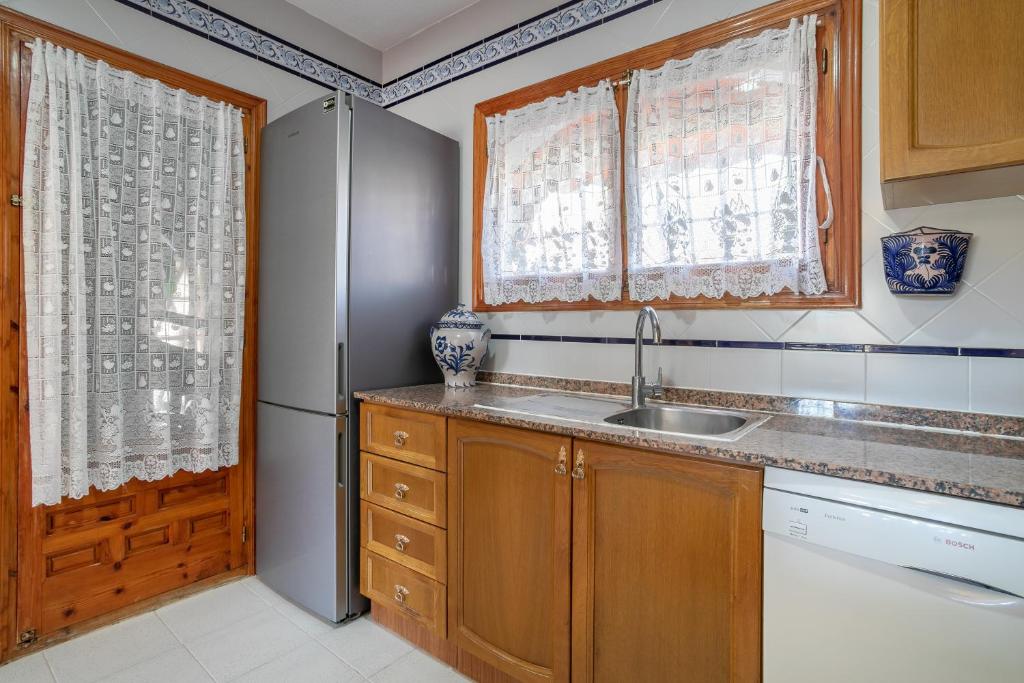 Kuchyň nebo kuchyňský kout v ubytování Casa Pista