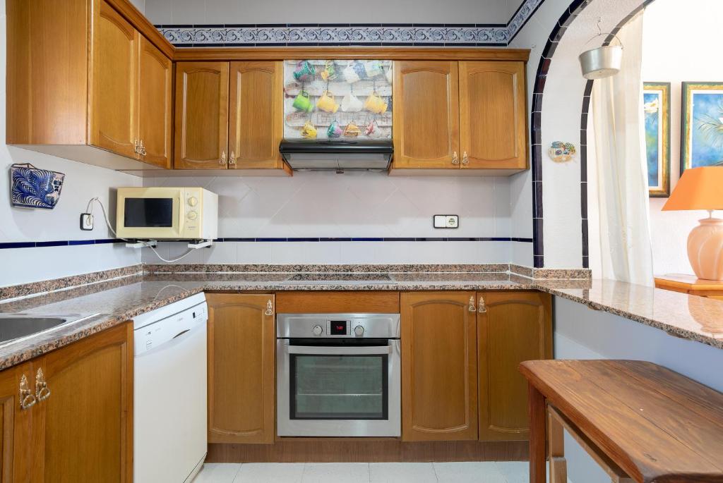Kuchyň nebo kuchyňský kout v ubytování Casa Pista