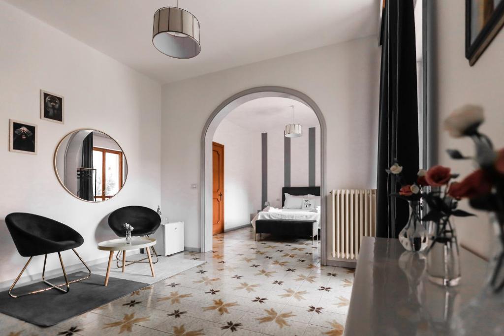 Posezení v ubytování 2 Santi - Suite and Rooms