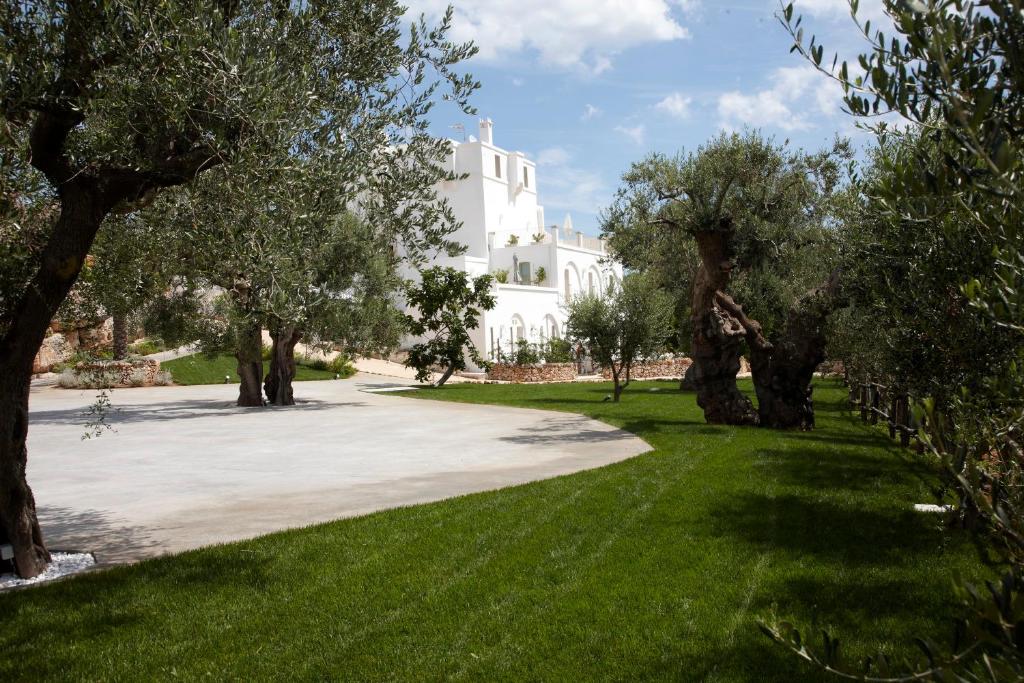 Zahrada ubytování Masseria Alchimia
