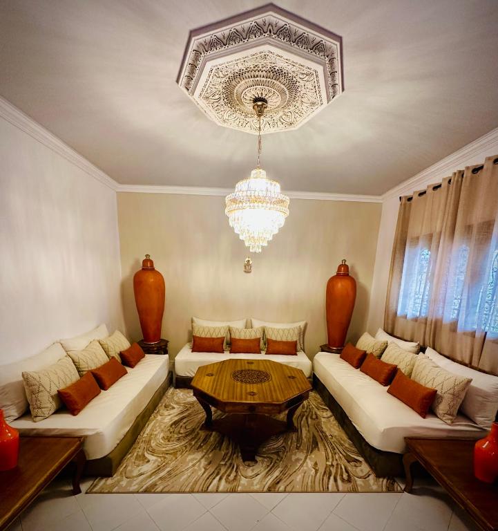 Posezení v ubytování Riad Soir De Marrakech