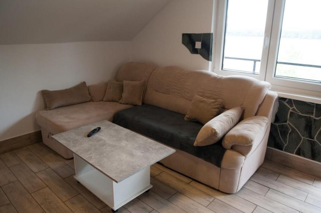 Posezení v ubytování Apartmány u Dlouhána