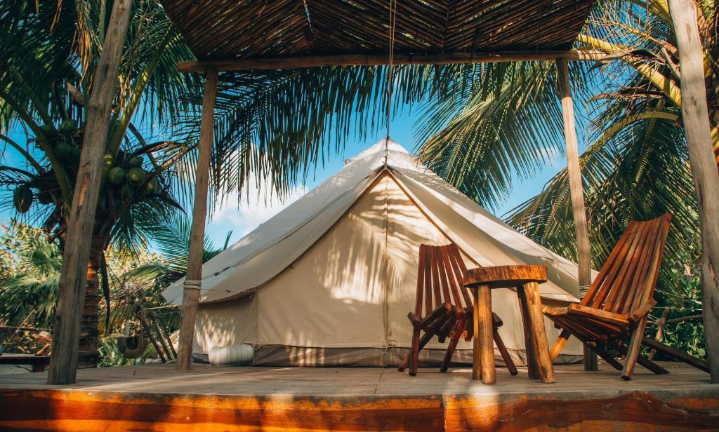 Fotografie z fotogalerie ubytování Glamp Ikal Tulum v destinaci Tulum