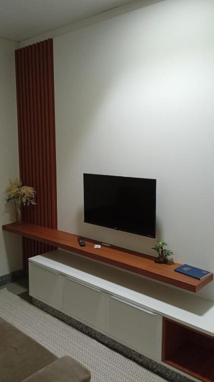 TV a/nebo společenská místnost v ubytování Edifício Master