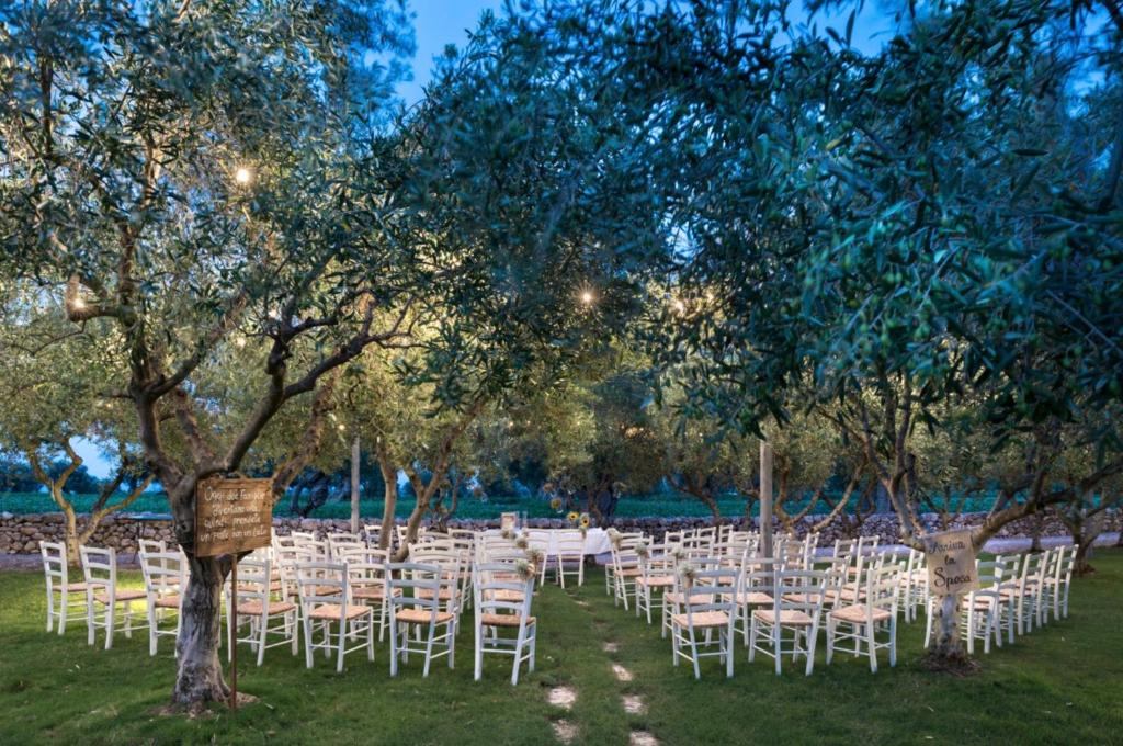 Zahrada ubytování Masseria Alchimia