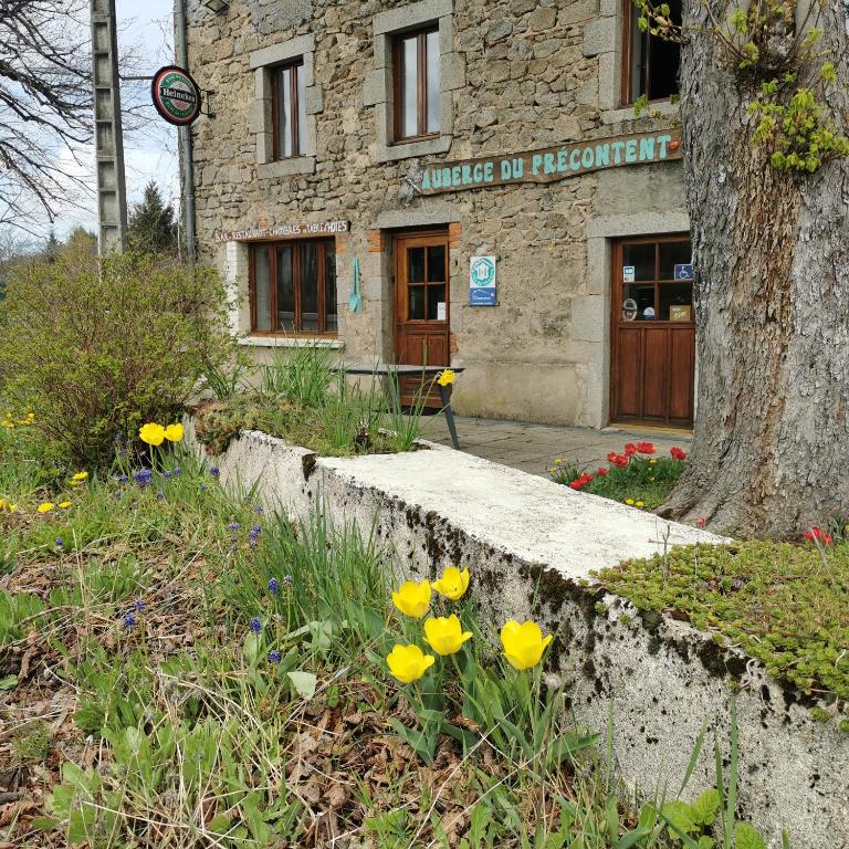 Zahrada ubytování Auberge du Précontent