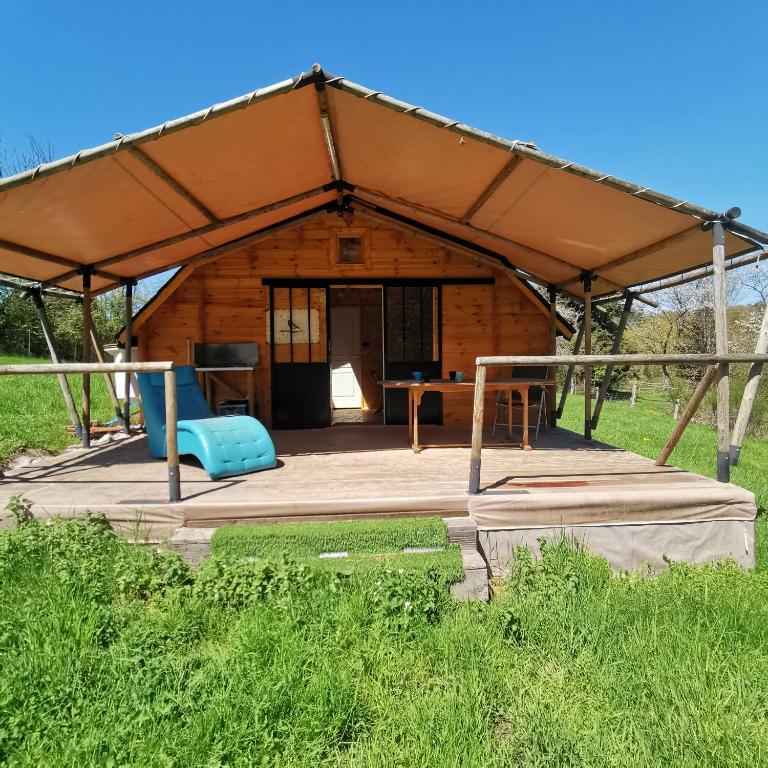 Zahrada ubytování Auberge du Précontent