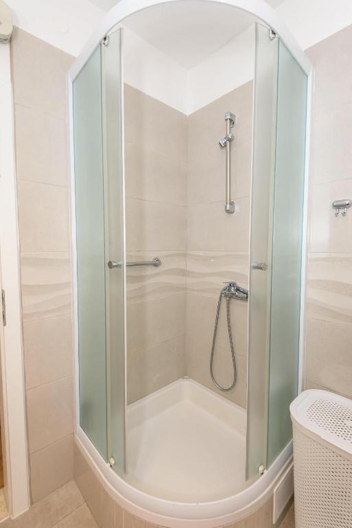 Koupelna v ubytování Apartman Stela