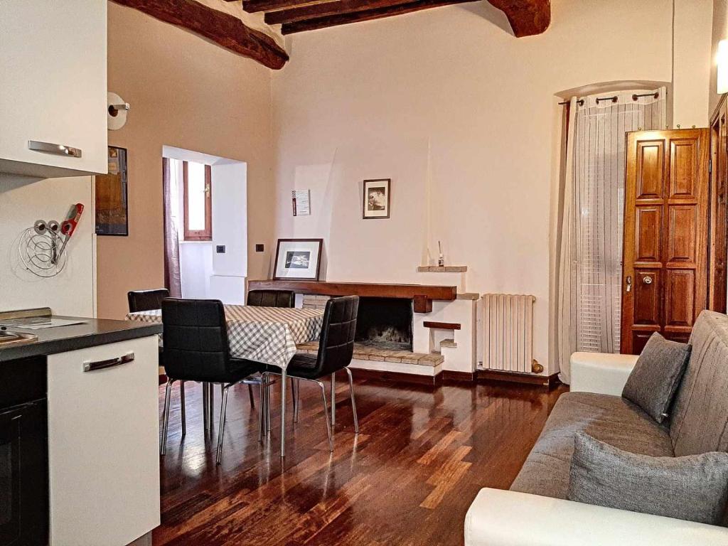 Posedenie v ubytovaní Ospitaci Appartamenti San Salvatore