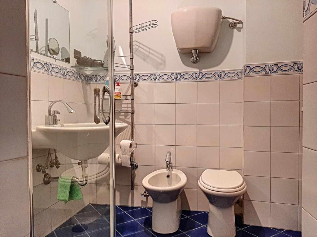 Kúpeľňa v ubytovaní Ospitaci Appartamenti San Salvatore