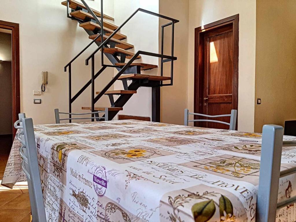 Posteľ alebo postele v izbe v ubytovaní Ospitaci Appartamenti San Salvatore