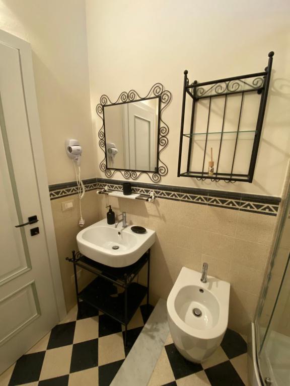 Kúpeľňa v ubytovaní Blom apartments