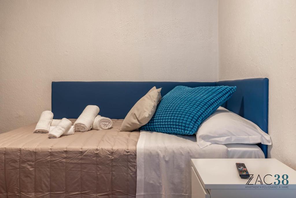 Postel nebo postele na pokoji v ubytování ZAC 38