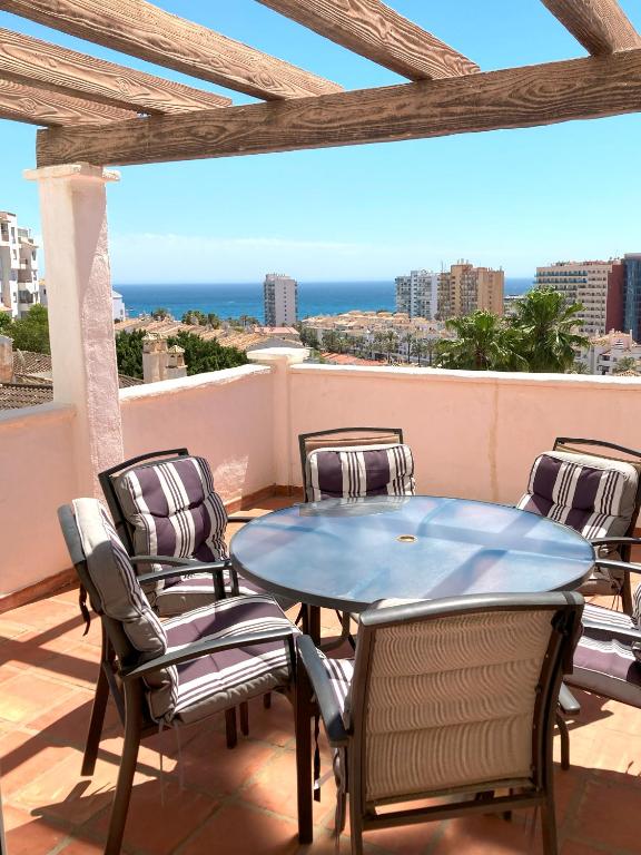 Balkón alebo terasa v ubytovaní Apartamento 2 dormitorios Pueblo Evita