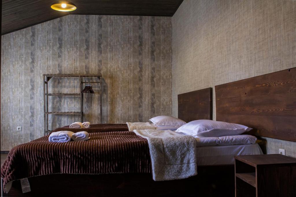 Postel nebo postele na pokoji v ubytování Hotel Eden