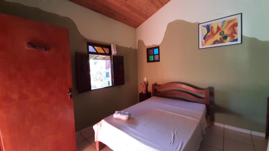 Postel nebo postele na pokoji v ubytování Rancho Ecologico Oasis de Luz