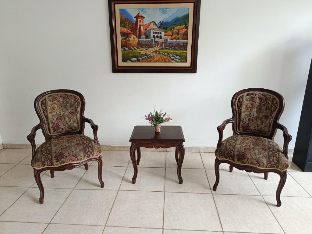 Posezení v ubytování Room 5 Star Miraflores