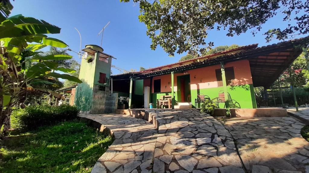 Zahrada ubytování Rancho Ecologico Oasis de Luz