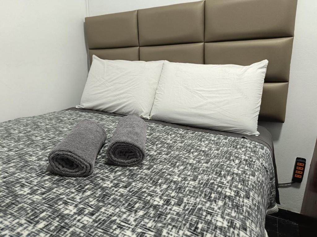 Postel nebo postele na pokoji v ubytování Room 5 Star Miraflores