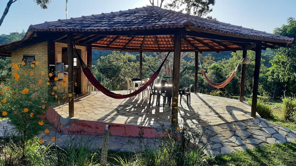 Zahrada ubytování Rancho Ecologico Oasis de Luz