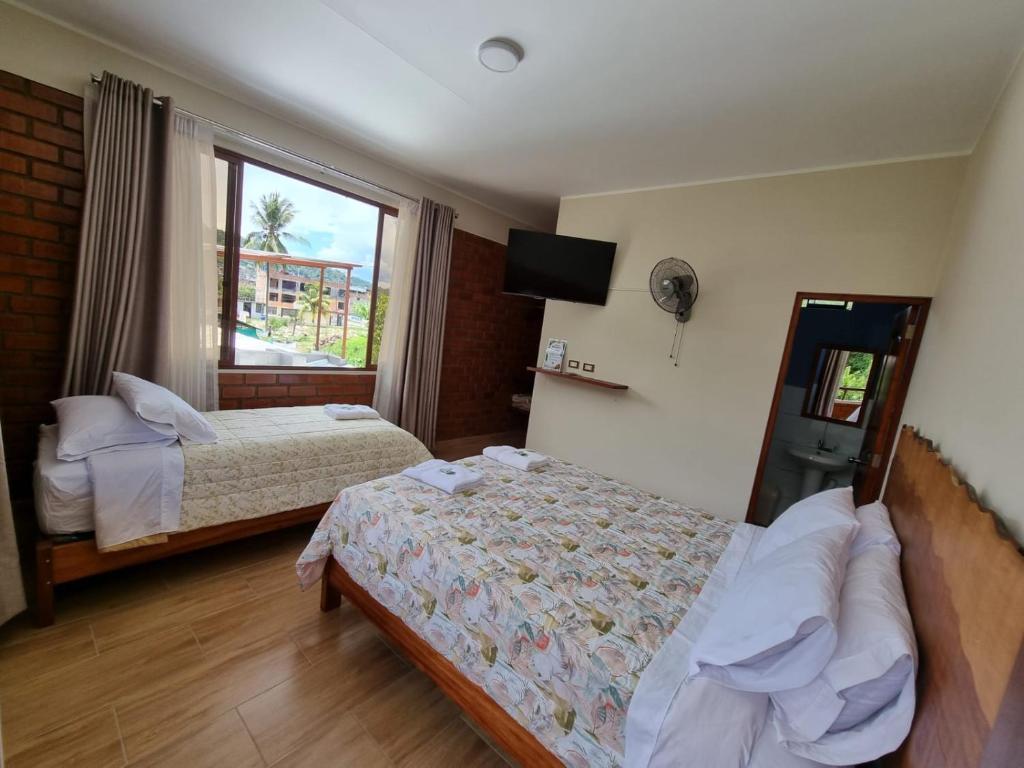 Pampa Bella Lodge - Quarto Triplo Com Vista Para A Montanha