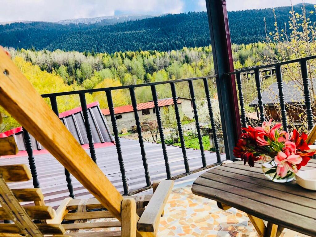 Balkón nebo terasa v ubytování Guest House Vanda
