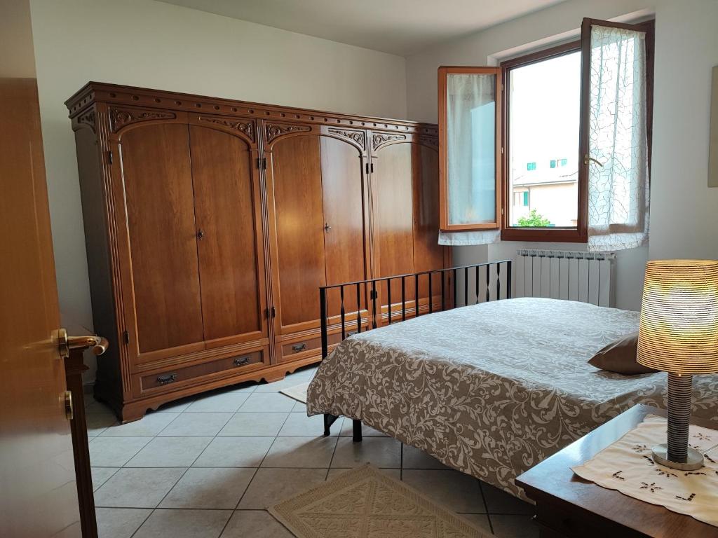 Postel nebo postele na pokoji v ubytování CasaAnna