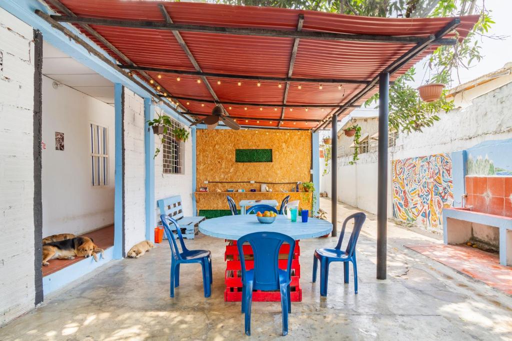 Patio nebo venkovní prostory v ubytování Hosting and Travel Services 420