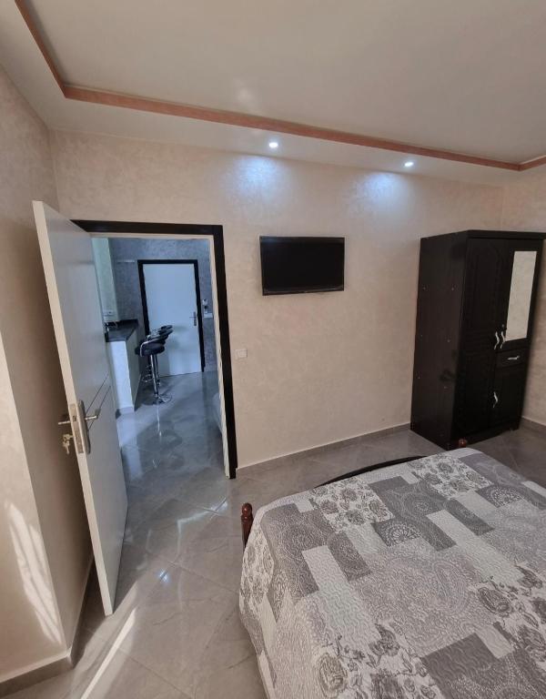 TV a/nebo společenská místnost v ubytování Comforts apartments 1