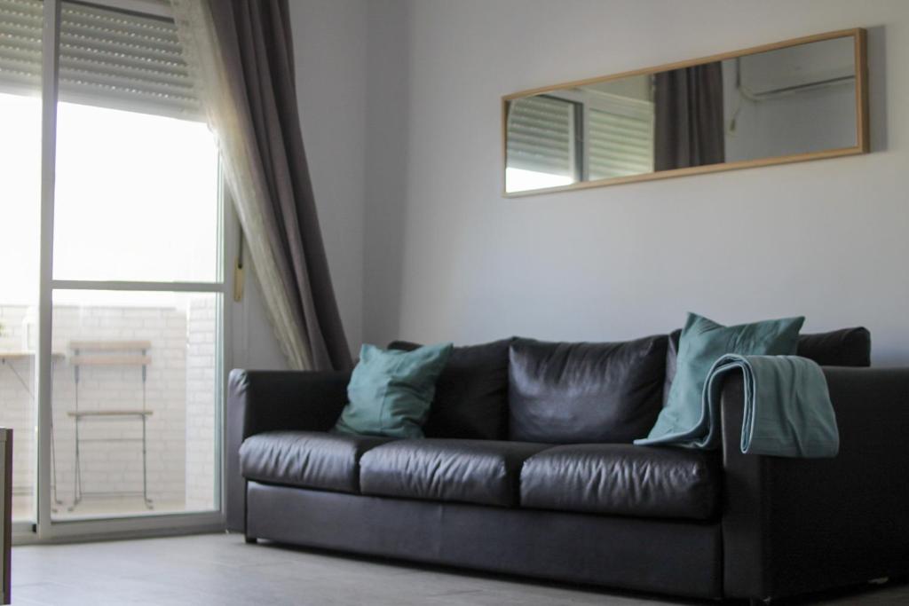 Posedenie v ubytovaní Apartamento Piletas