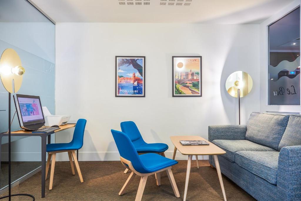 Гостиная зона в Holiday Inn Perpignan by IHG