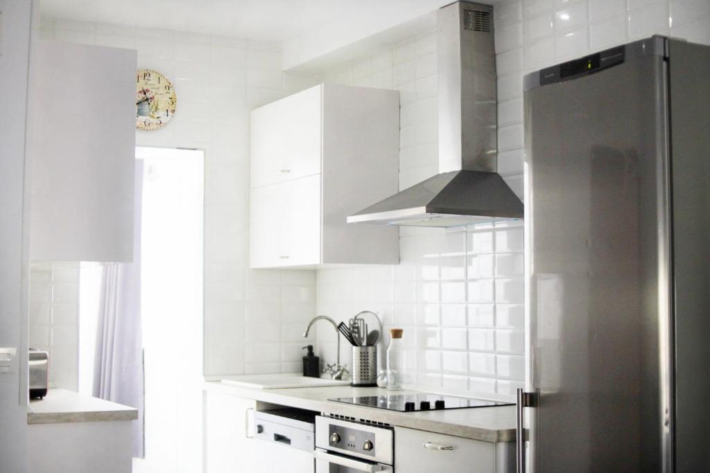 Kuchyňa alebo kuchynka v ubytovaní Apartamento Piletas