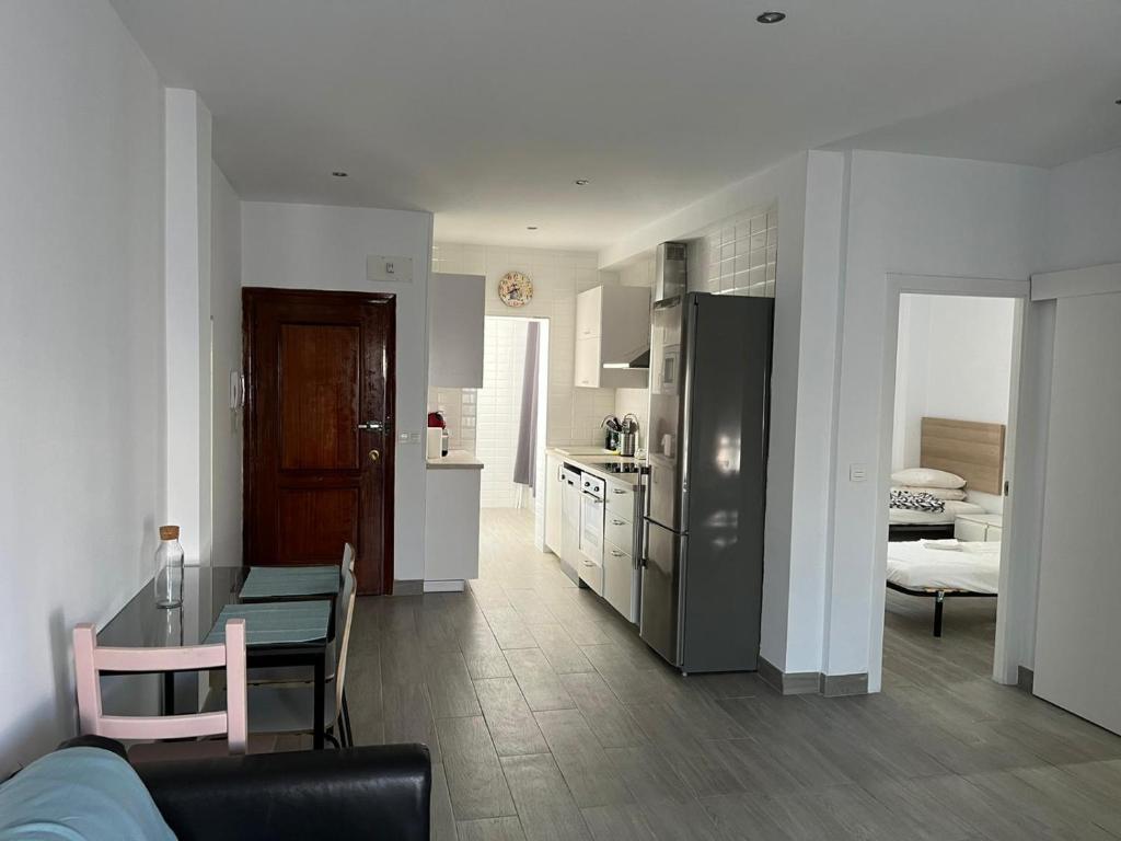 Kuchyňa alebo kuchynka v ubytovaní Apartamento Piletas
