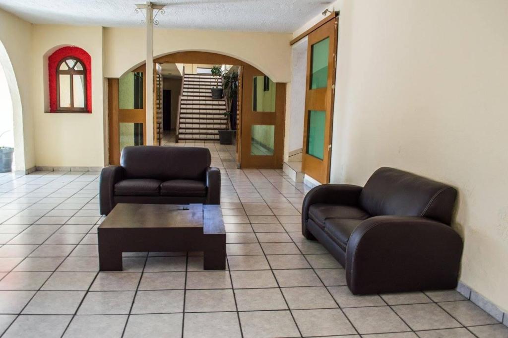 Posezení v ubytování Hotel Jorges Morelia