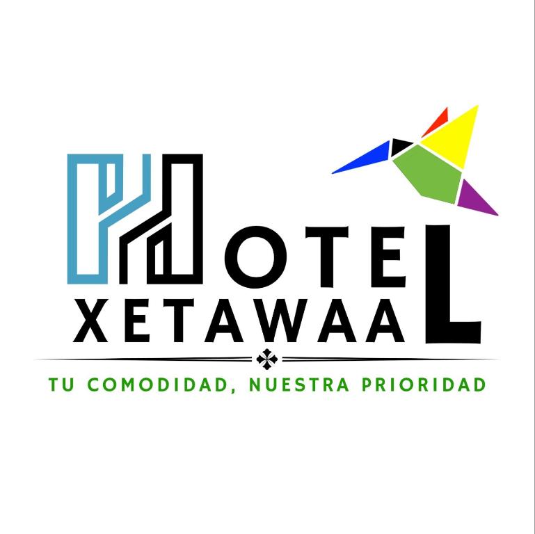 un logotipo para el fn ot kent kennewale en Hotel Xetawaa´l, en San Pedro La Laguna