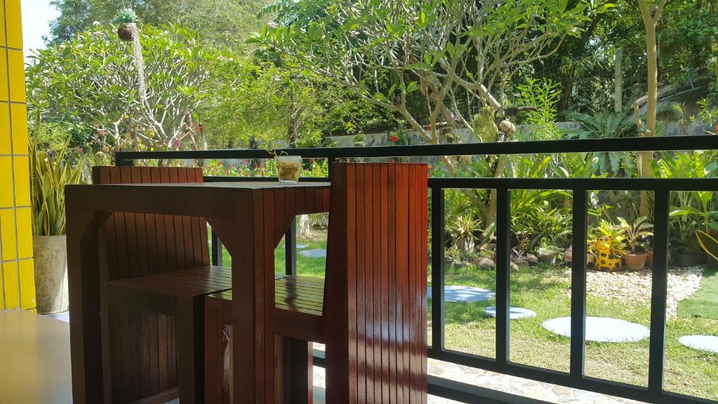 Zahrada ubytování Greenery Resort Koh Tao