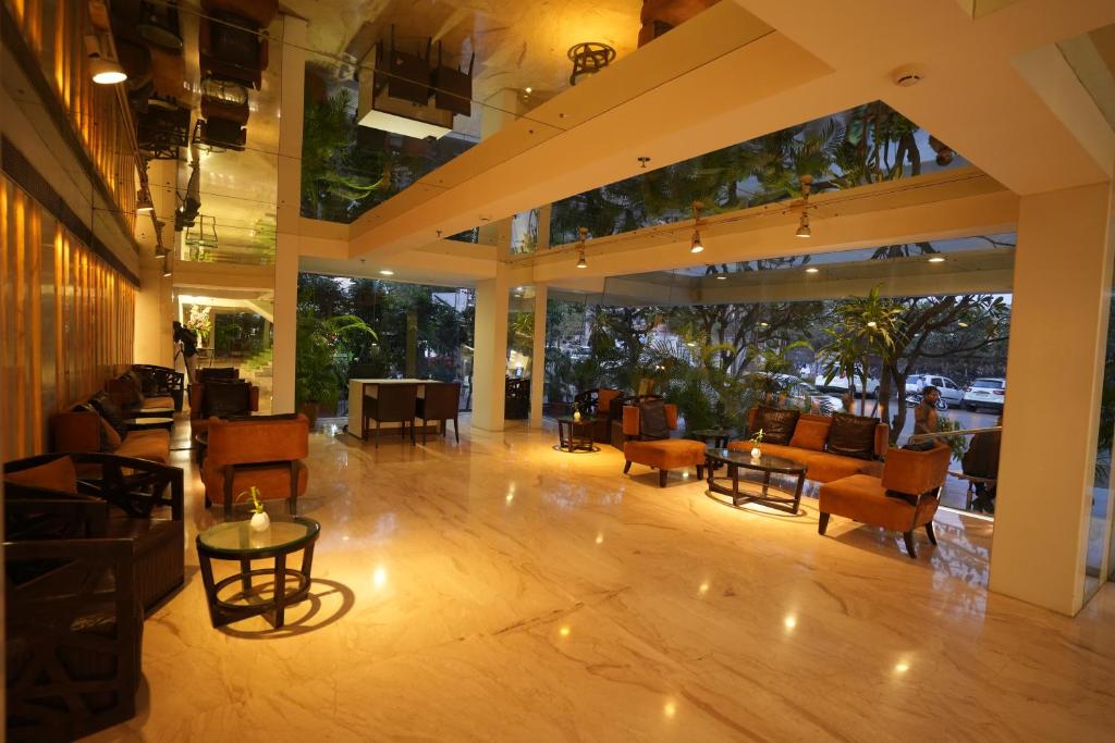 Posezení v ubytování Hotel Hardeo