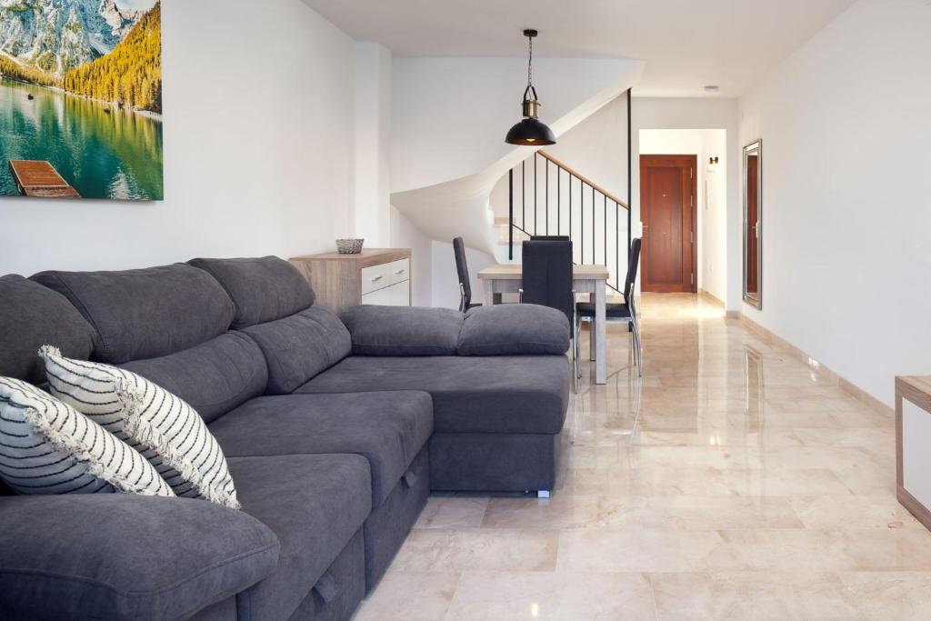 Część wypoczynkowa w obiekcie Garden & Sea Apartments Mijas Costa & Fuengirola
