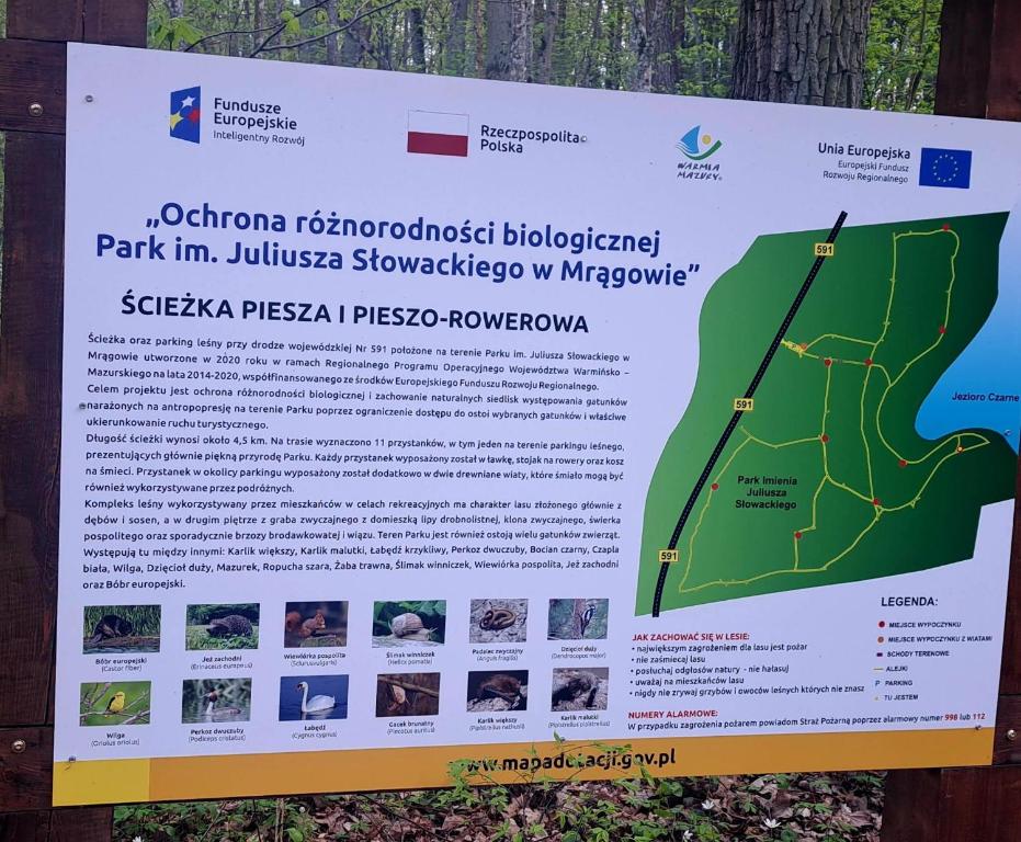 Fotografia z galérie ubytovania Domki Na Wzgórzu - domek nr 2 v destinácii Mrągowo